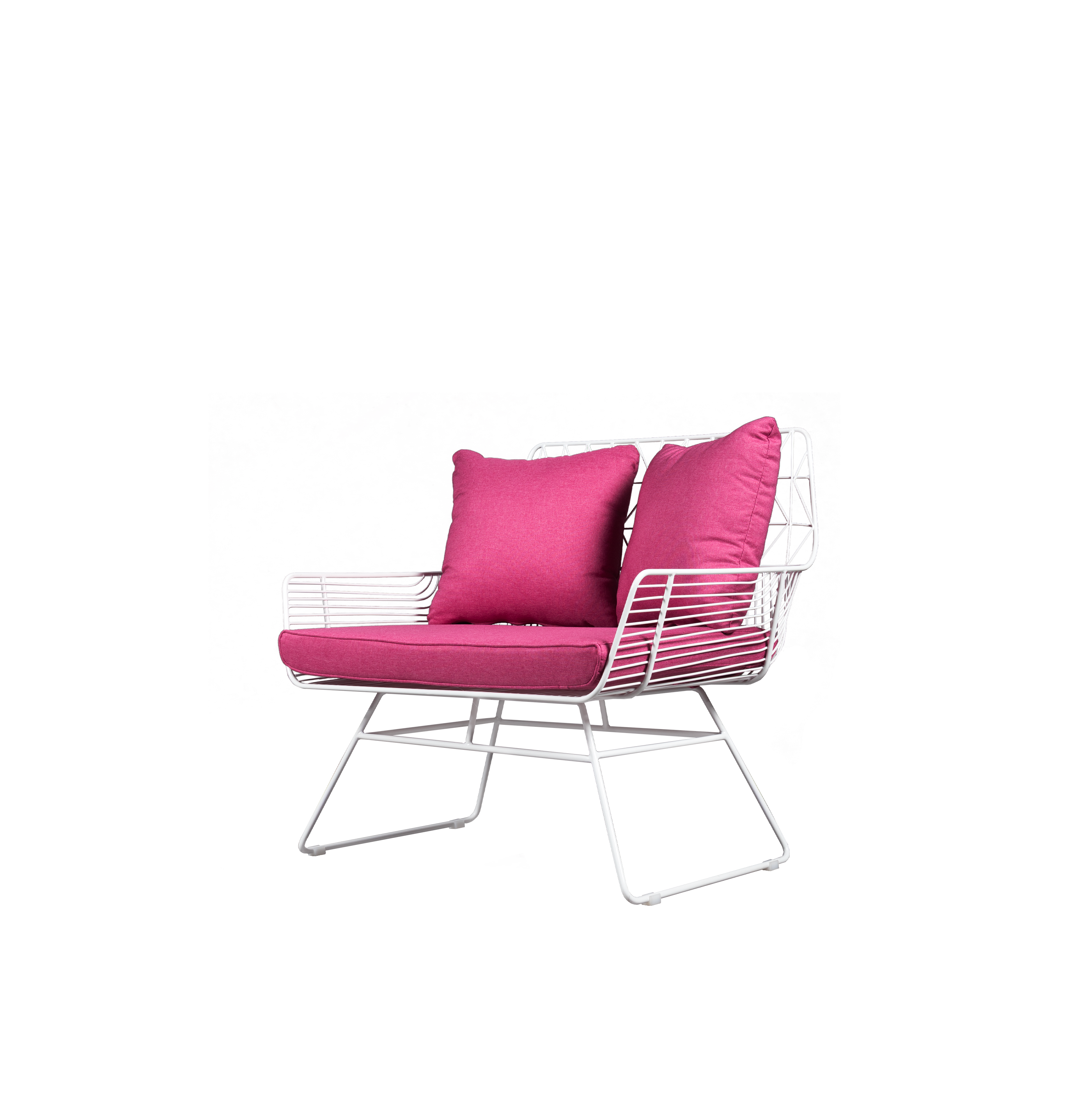 Image of Ginza Lounge Chair Fuscia