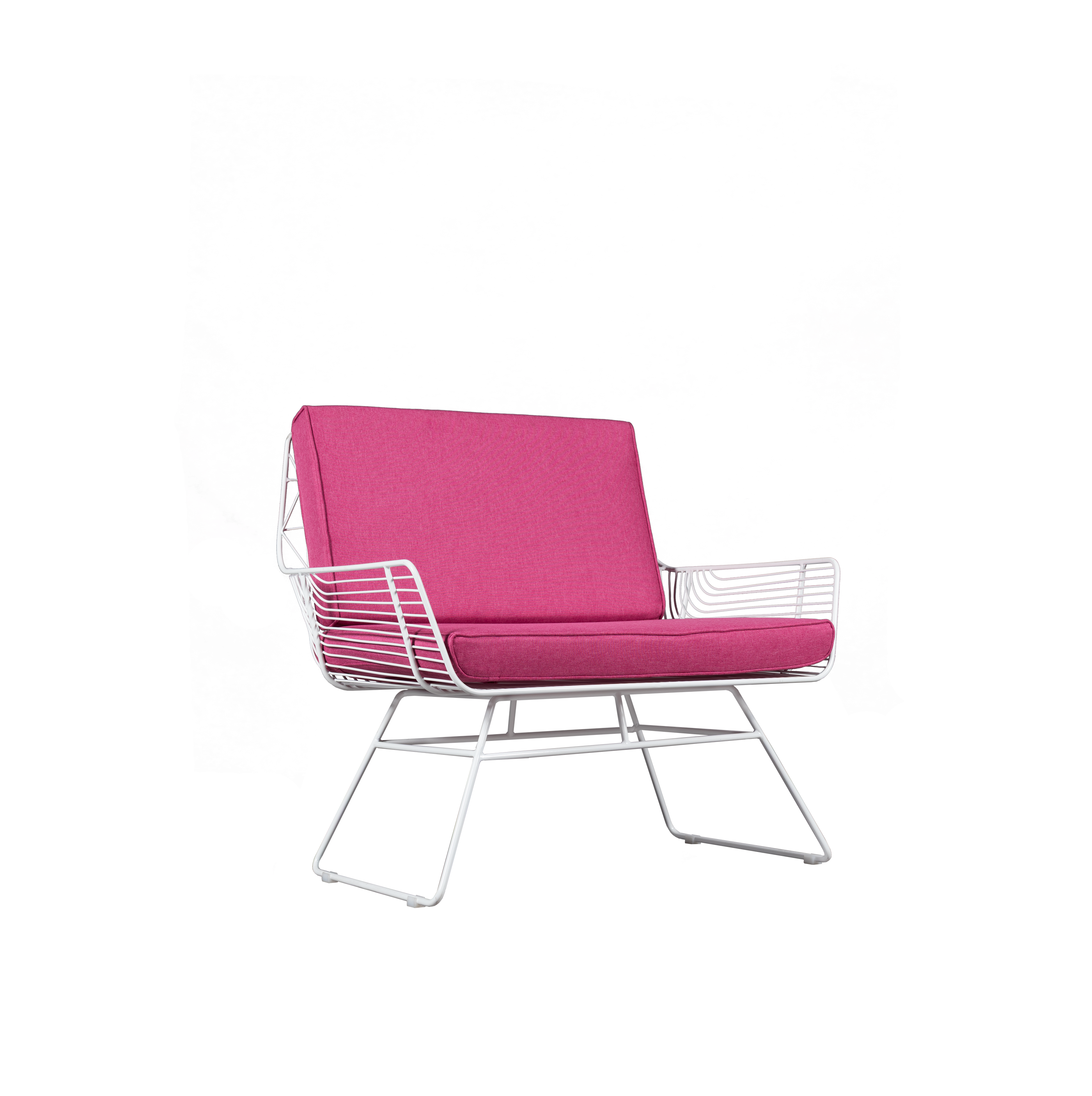 Image of Ginza Lounge Chair Fuscia