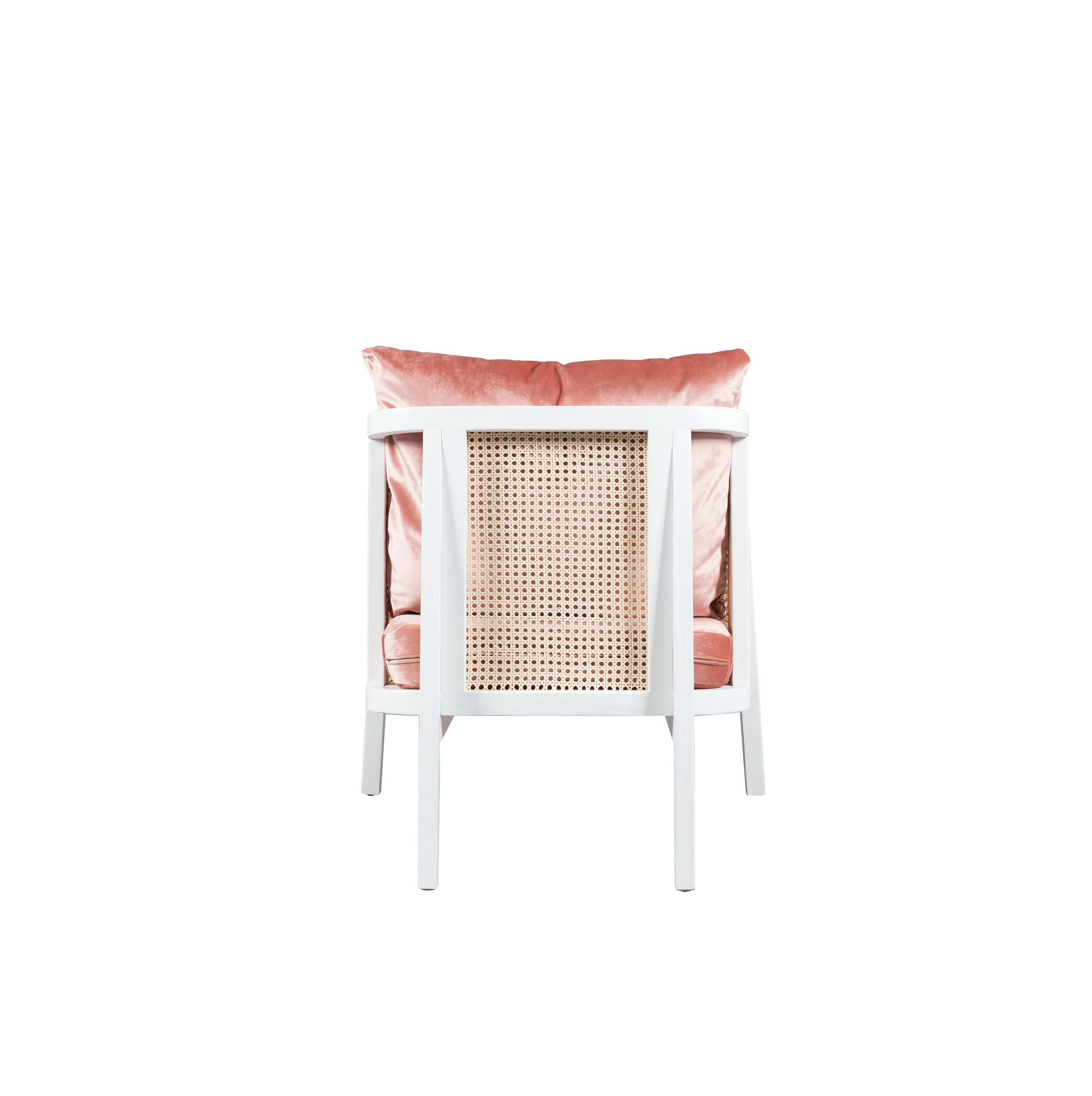 Image of Cleo Lounge Chair Dusty Pink