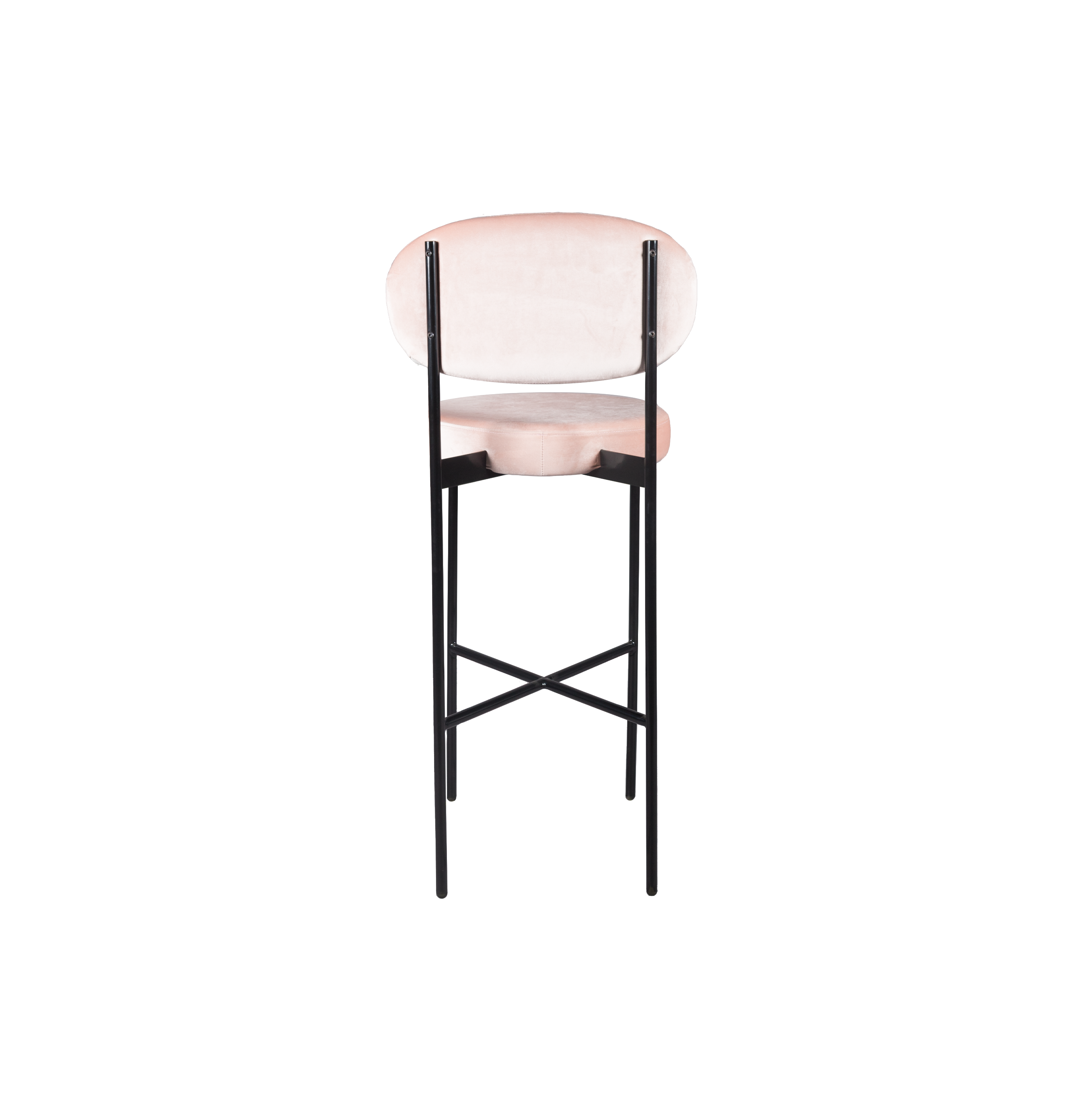 Image of Arlo Bar Stool Blush Pink