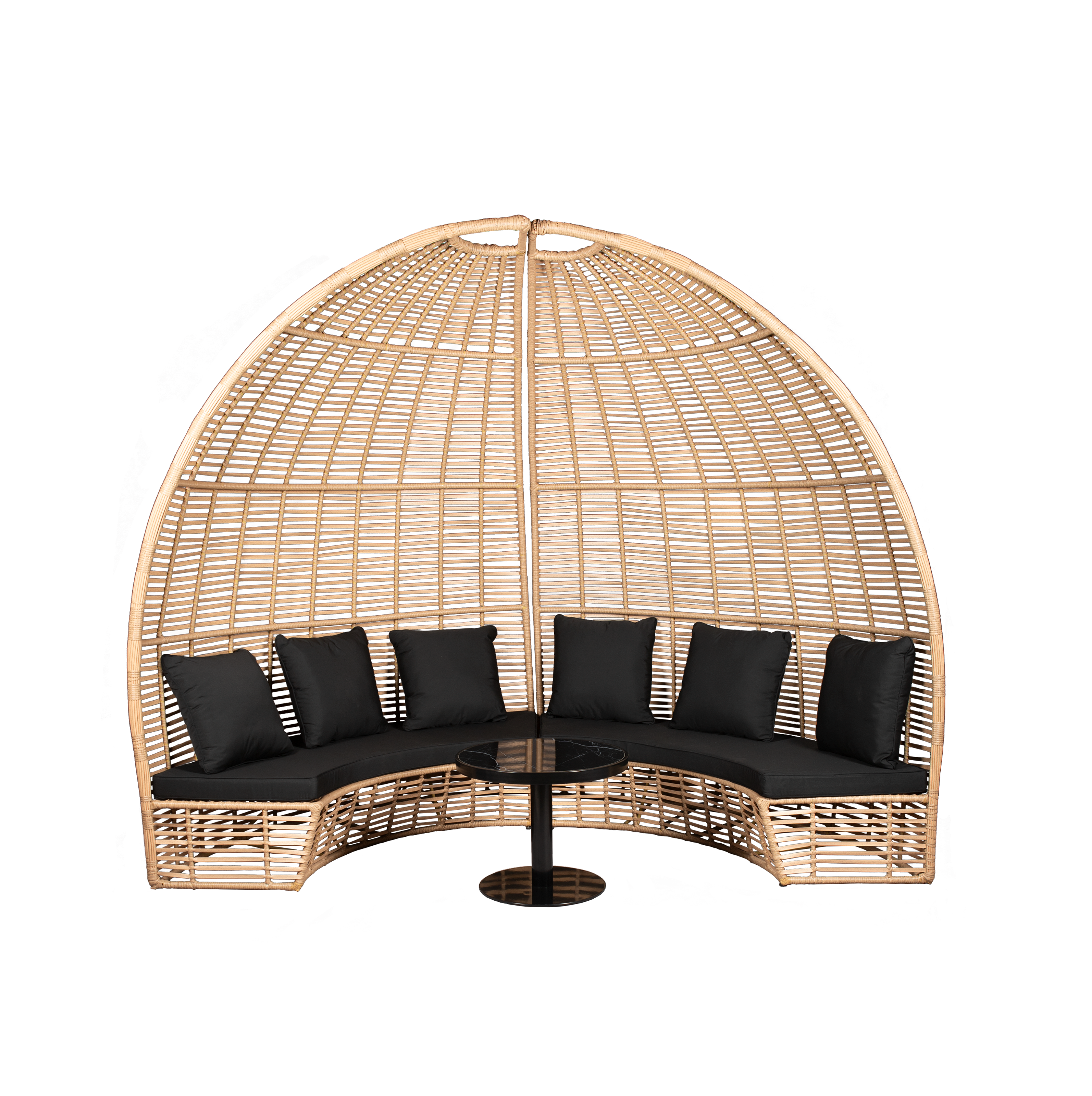 Image of Dune Gazebo Half Black