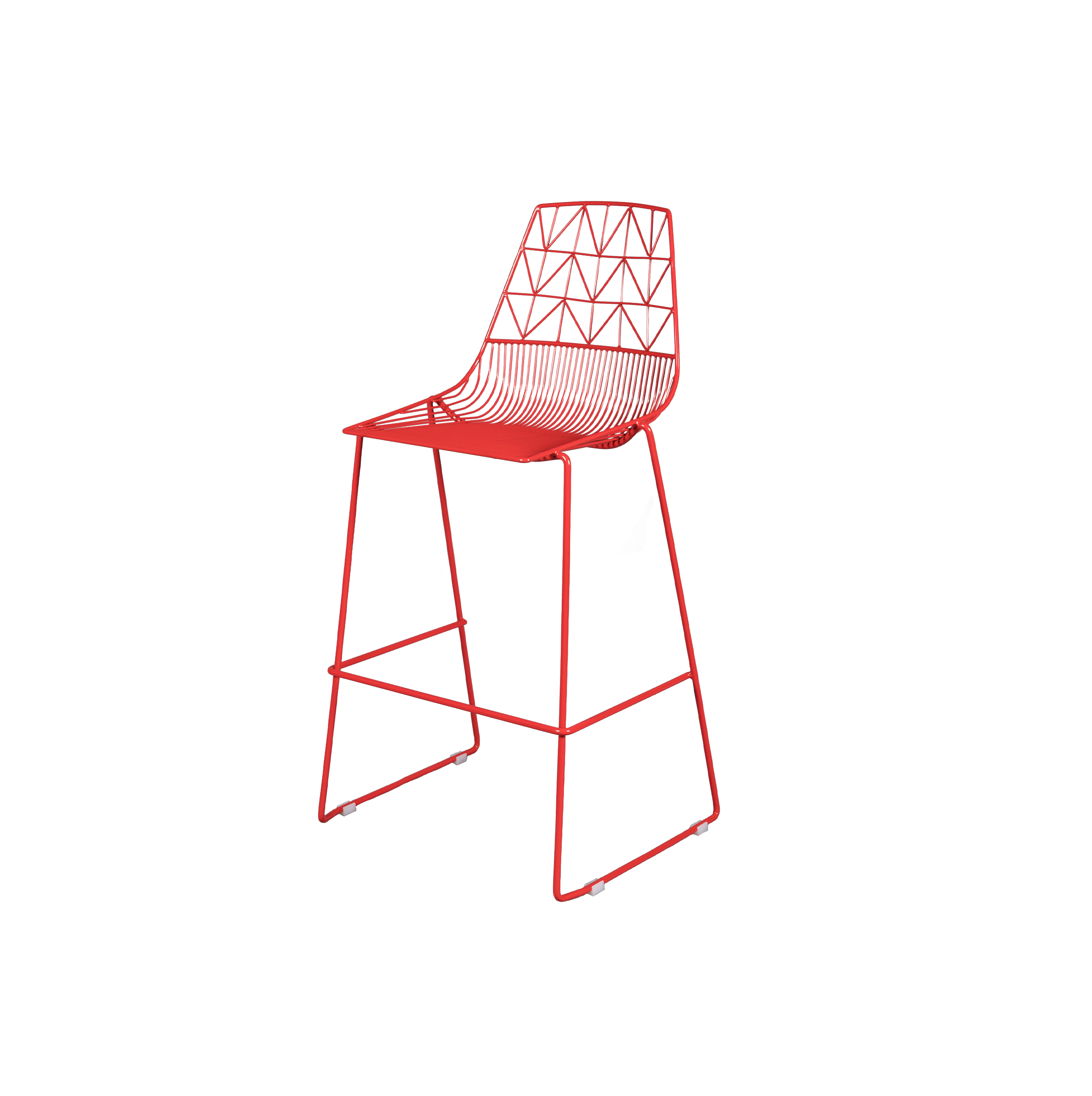 Image of Ginza Bar Stool Red