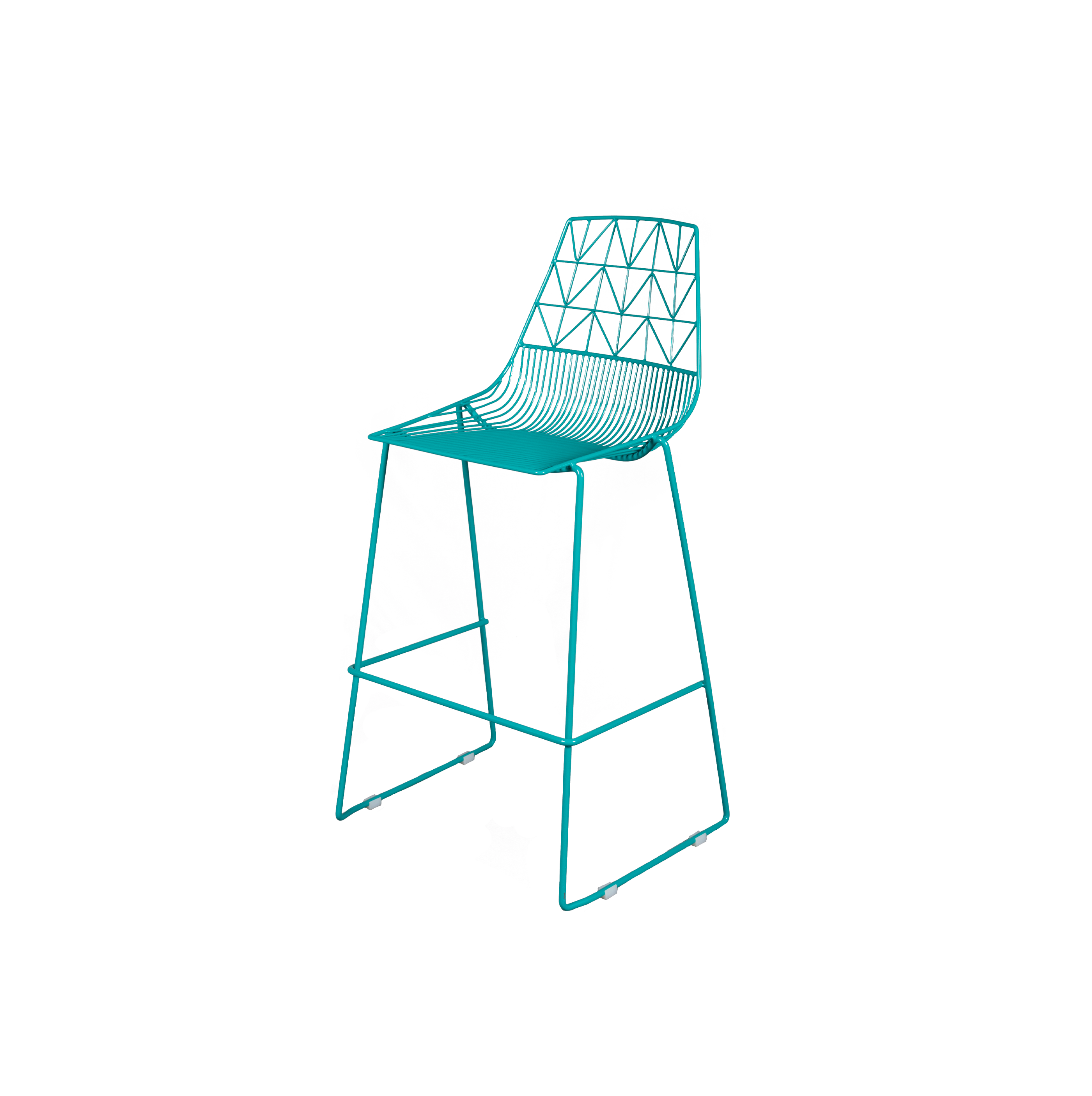 Image of Ginza Bar Stool Turquoise Green