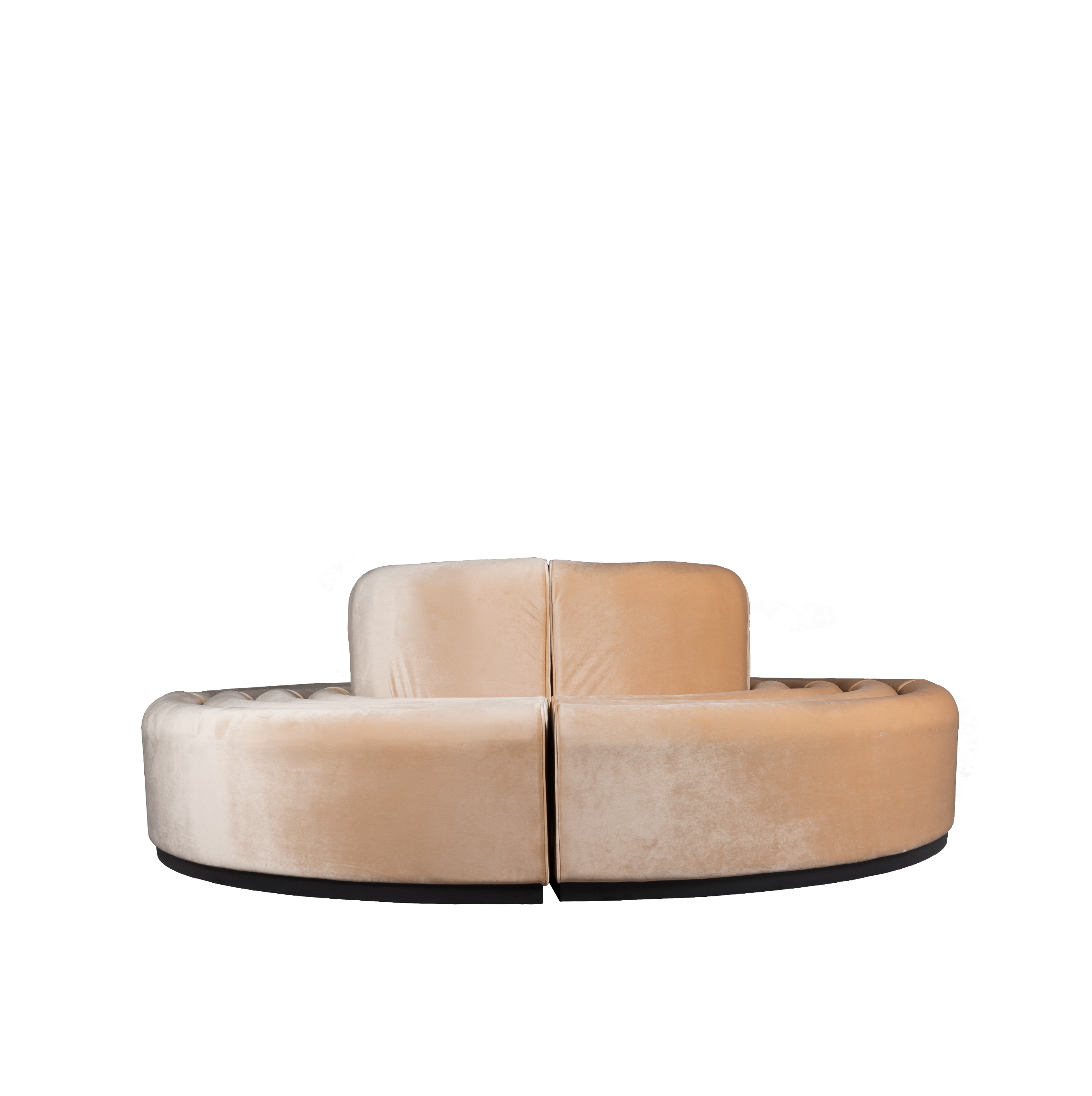Image of Pippa Modular Lounge Champagne Convex