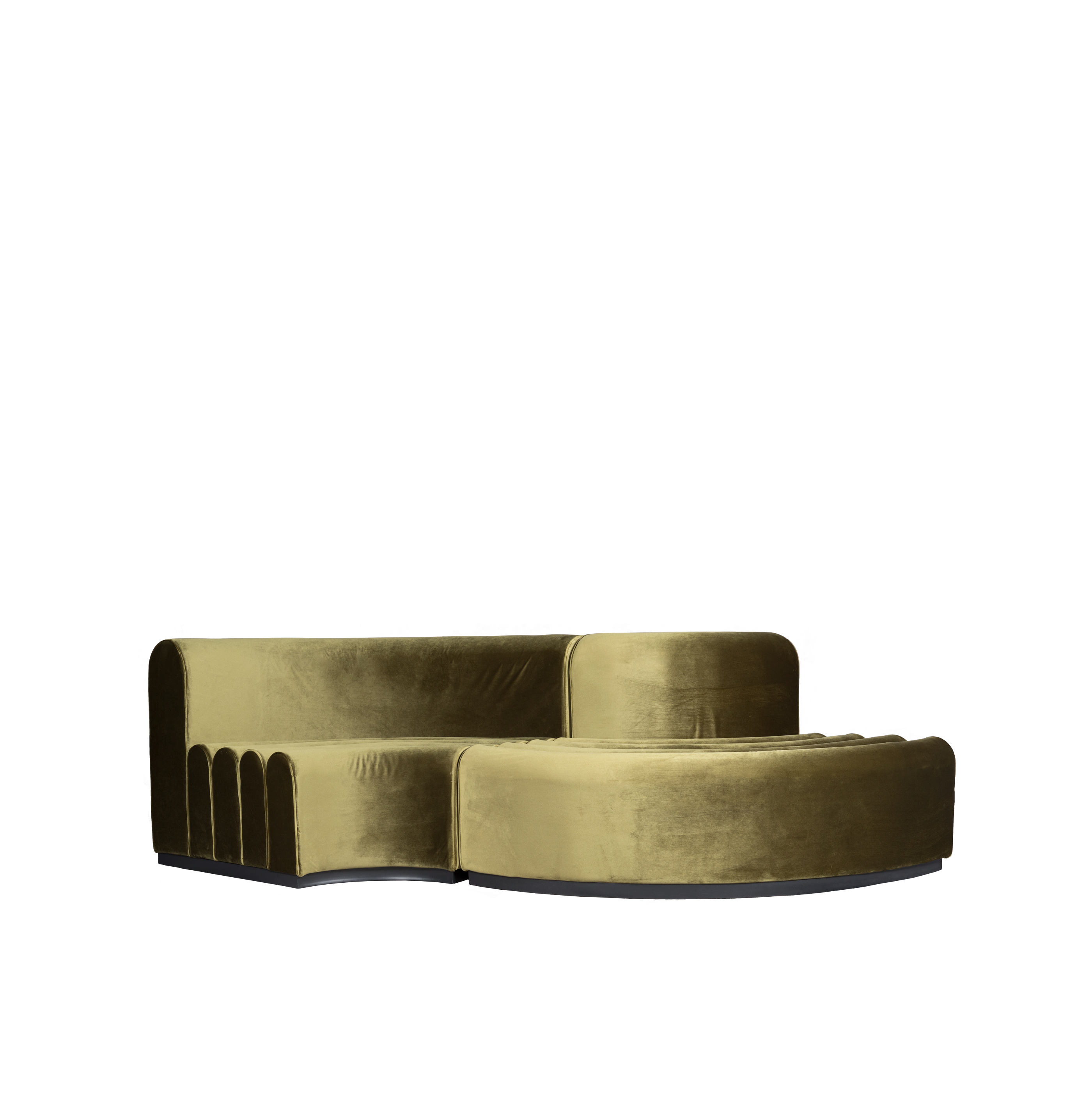 Image of Pippa Modular Lounge Olive Convex