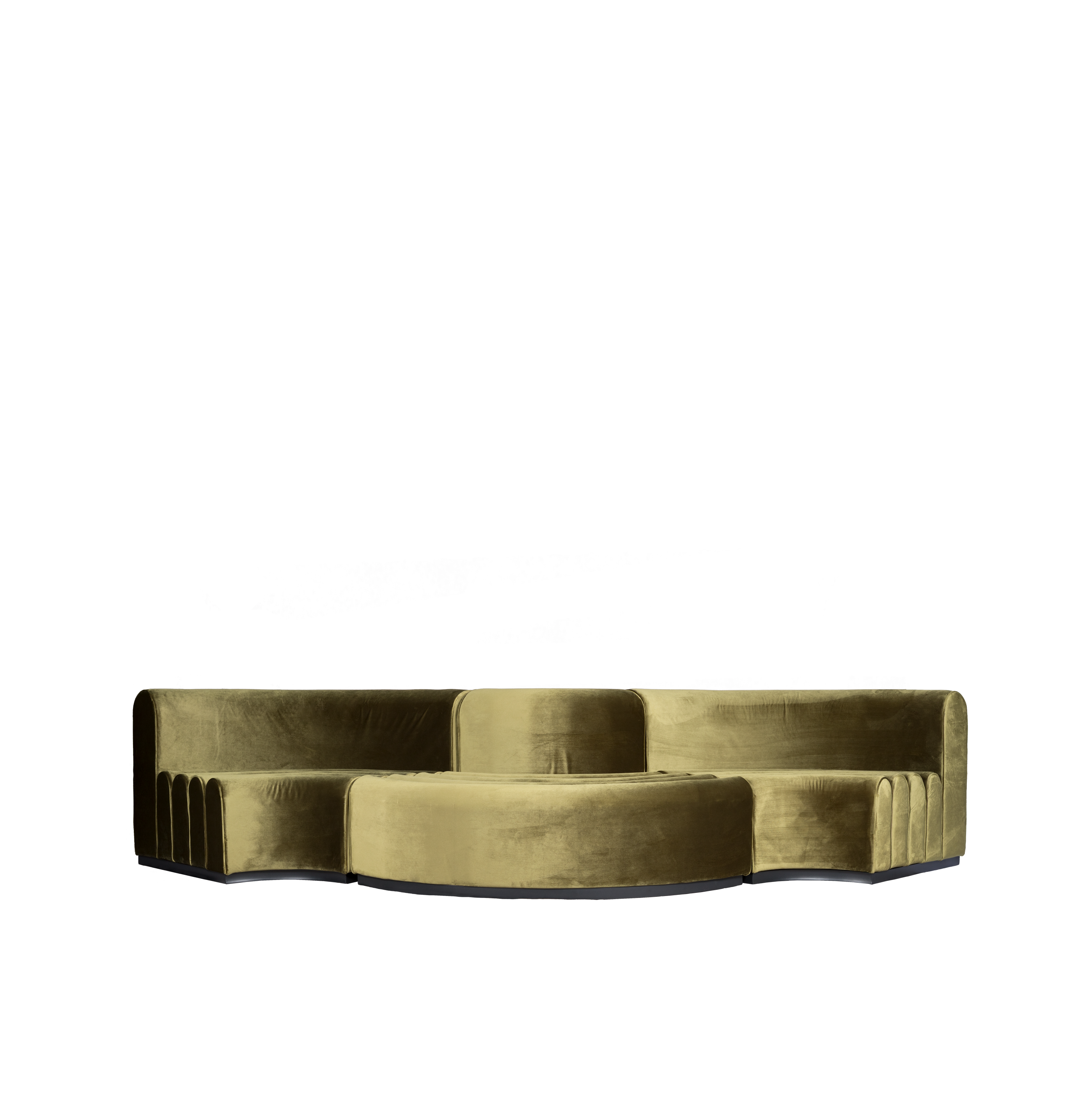 Image of Pippa Modular Lounge Olive Convex