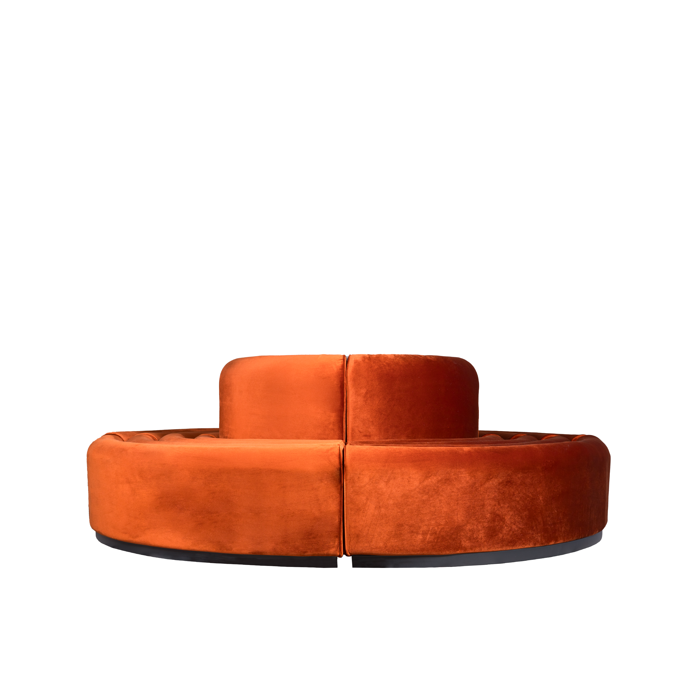 Image of Pippa Modular Lounge Rust Convex