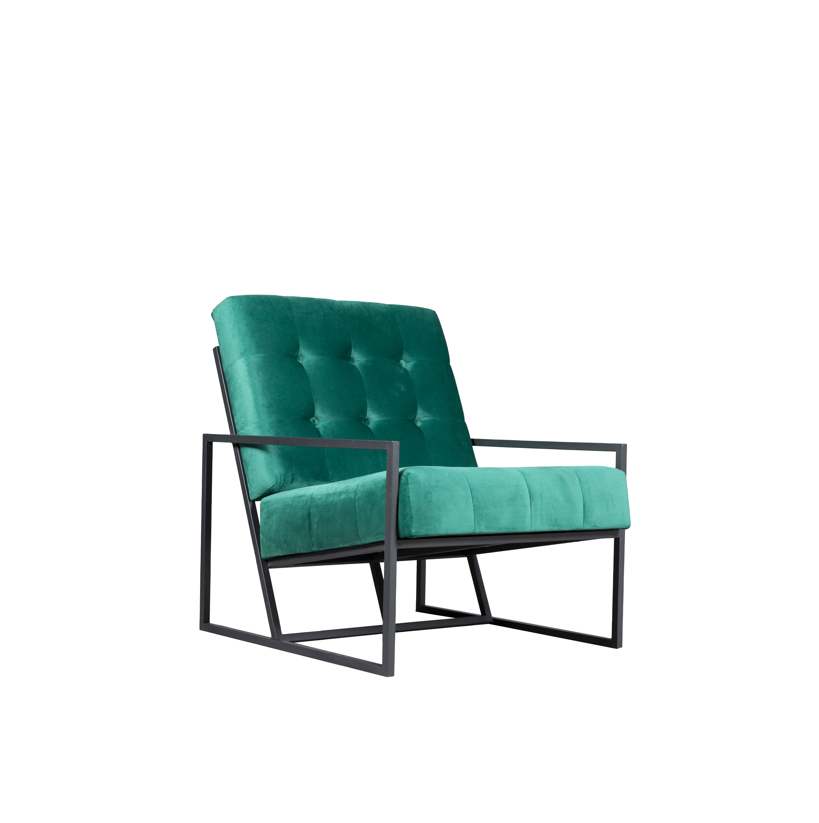 Image of Arlo Lounge Chair Emerald Green