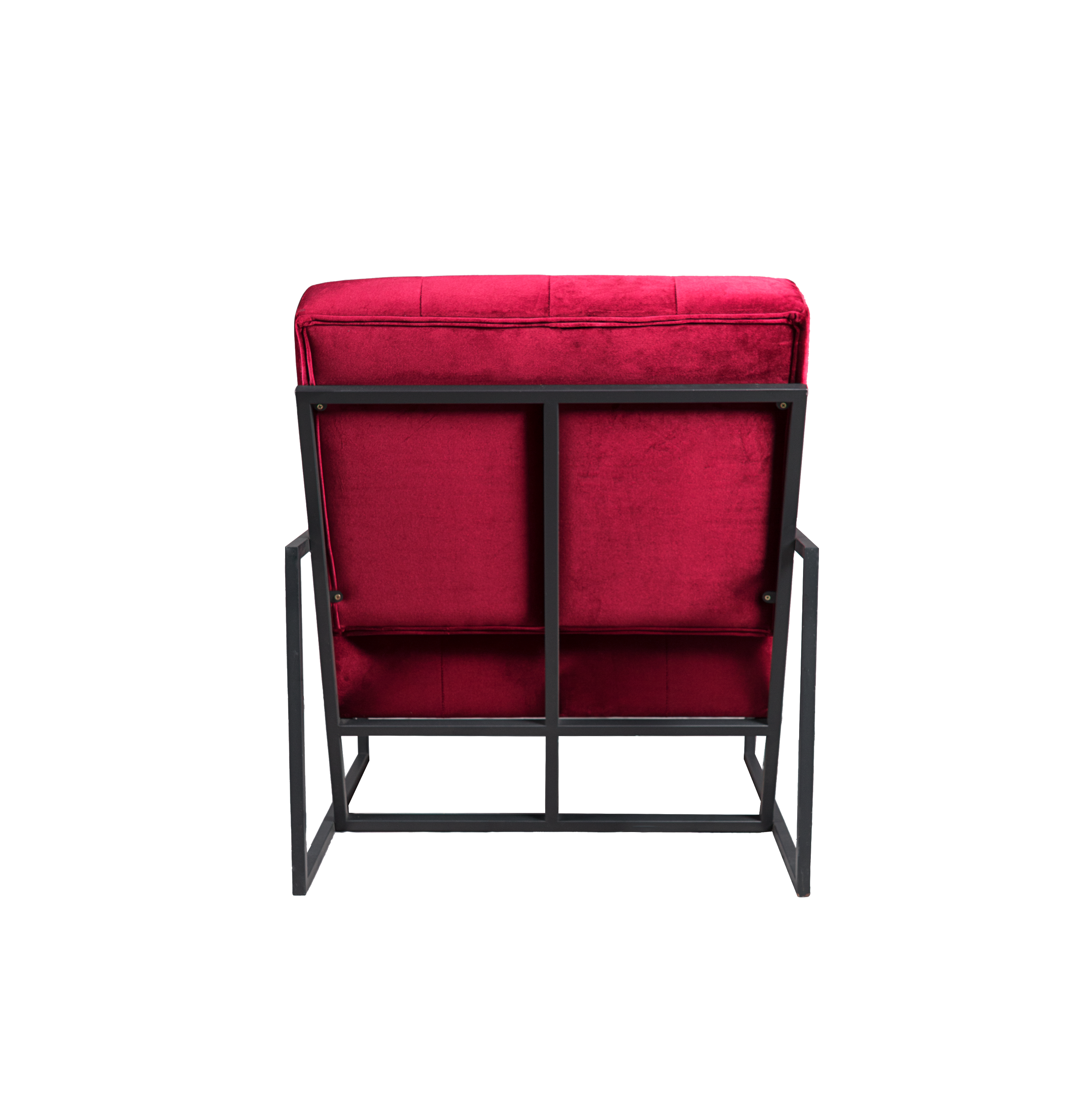 Image of Arlo Lounge Chair Ruby Red